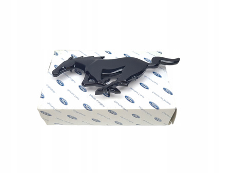 Emblemat Znaczek Ford Mustang 17- grill przód Koń czarny GR3J-8A224-AA59B8