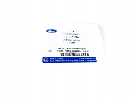 FORD ORIGINAL pompa de ulei pompa de ulei garnitura capacului de distribuție