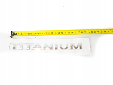 Emblemă TITANIUM Ford NEW OE emblemă de insignă