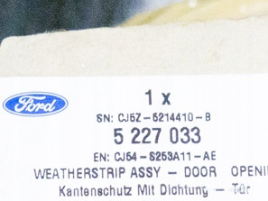 Ford Kuga mk2 garnitura ușii spate stânga