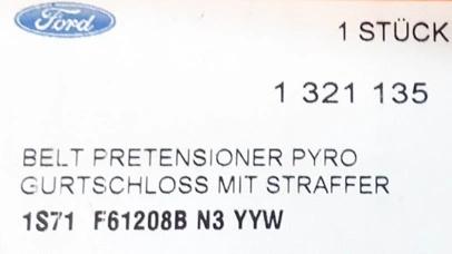 Klamra pas bezpieczeństwa Ford Mondeo mk3 NOWA