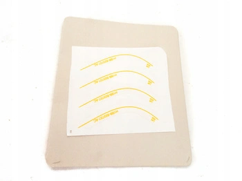 Naklejka folia ochronna progu Ford Fiesta mk8 lewa