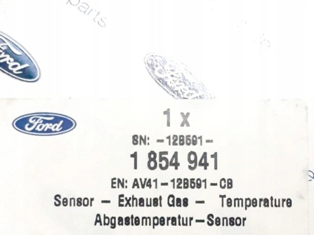 Senzor de temperatură a gazelor de eșapament SONDA DPF FORD C-MAX