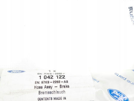 Przewód hamulcowy oryginalny Ford Ka Puma
