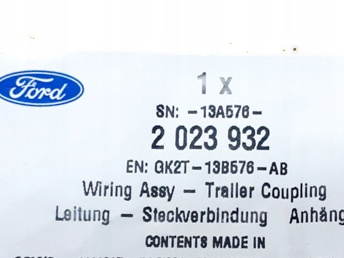 Modul de control al cablajului HAKA FORD CUSTOM NOU