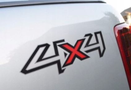 Naklejka 4x4 Ford Ranger ciemna ORYGINAŁ NOWA