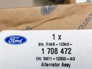 Alternator C-Max Focus Fiesta Fusion 1.4 1.6 Ti