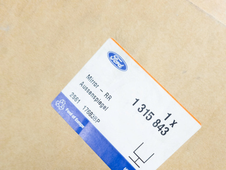 Lusterko lewe podgrzewane Ford Fiesta mk6 Fusion