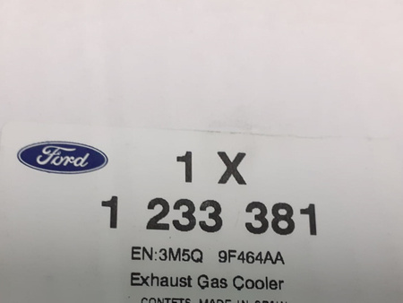Zawór EGR Ford C-MAX FOCUS 2.0 TDCI Mondeo S-Max