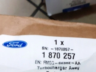 Ford MONDEO V FIESTA 1.5 TDCI turbocompresor NOU