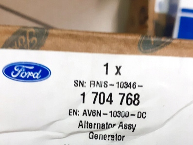 Alternator 120A C-max Fiesta Focus 1.5 1.6 TDCI