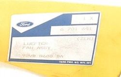 Wentylator chłodnicy koło Ford Transit 2.5D ORYGIN