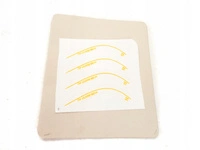 Naklejka folia ochronna progu Ford Fiesta mk8 lewa